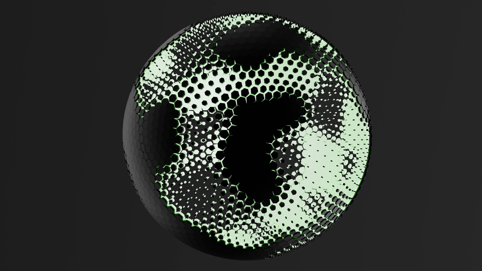 Geometric lines suggesting forward momentum