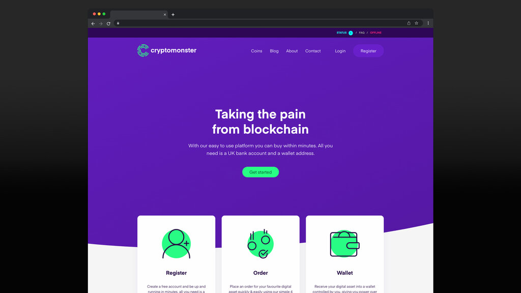 Platform overview and trading dashboard